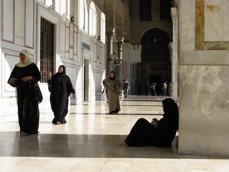 Muzulmanki w meczecie