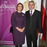 Ambasador Edgar Ghazaryan z małżonką Marianną